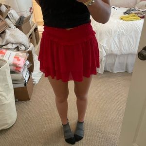 Planet Blue Mini Skirt